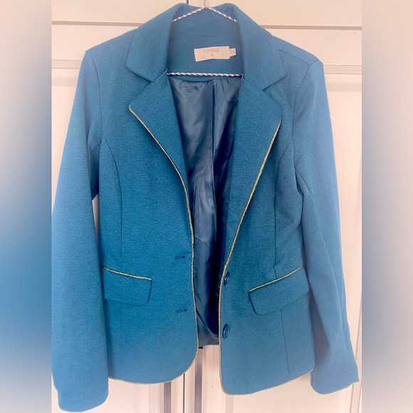 Cream-Clothing teal blazer. Size XS - Picture 2 of 6